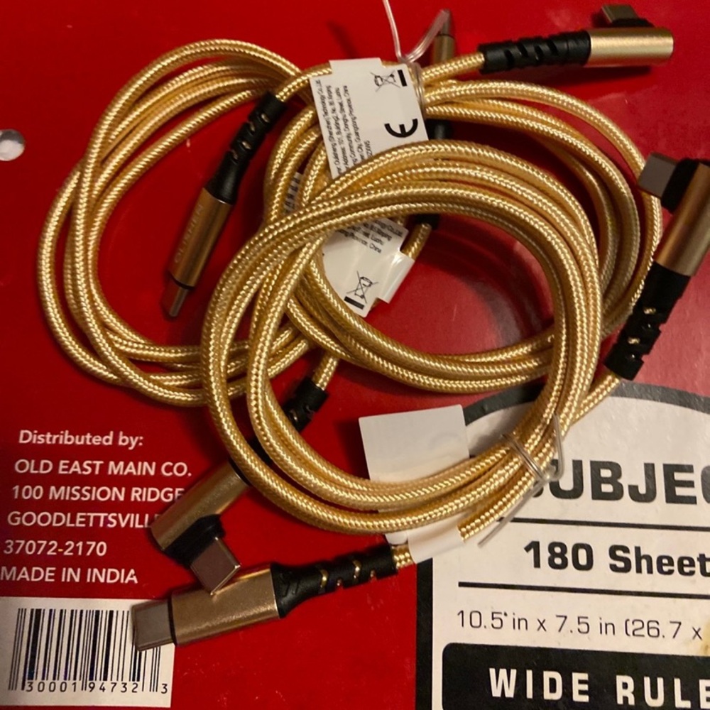 Brand new 3 USB cables